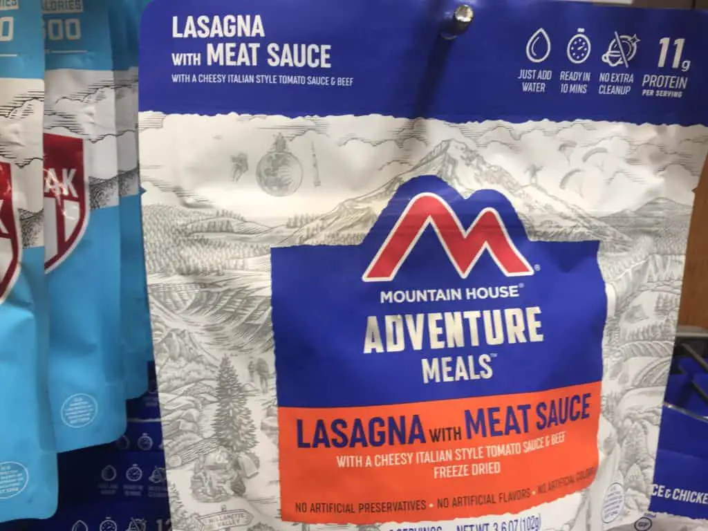 motorcycle camping meals